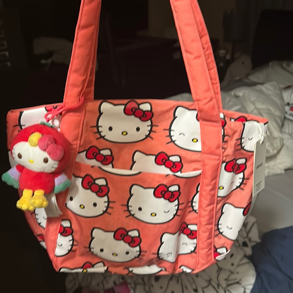 Hello kitty baggu bag new with tags